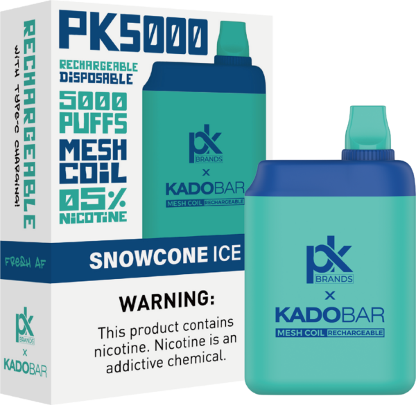 Snow Cone Ice – KadoBar PK5000 – 5000 Puffs