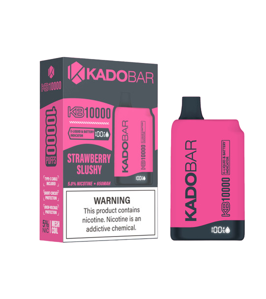 Buy Strawberry Slushy – Kado Bar 10000 Puffs | Kadobarofficialsite