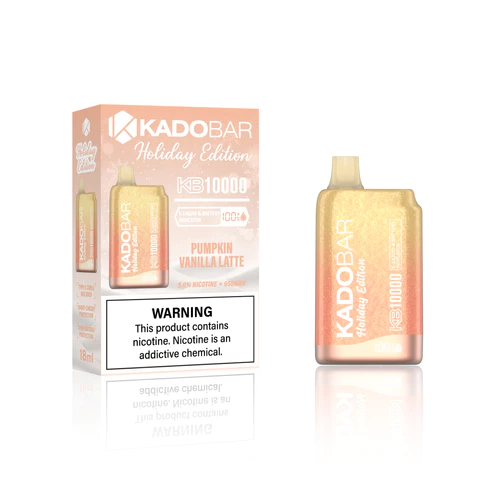 Discover the Delightful Pumpkin Vanilla Latte Kado Bar 10000 Puffs