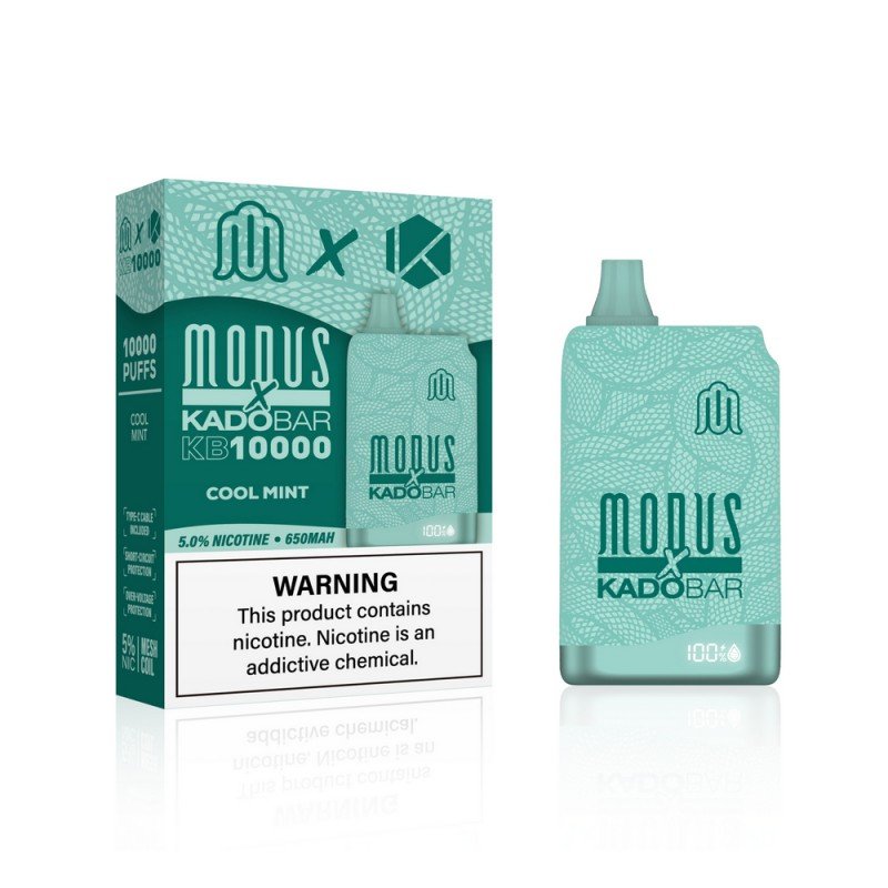 Prepare to embark on a sensory journey like no other with the Kado Bar x Modus KB10000 Cool Mint.