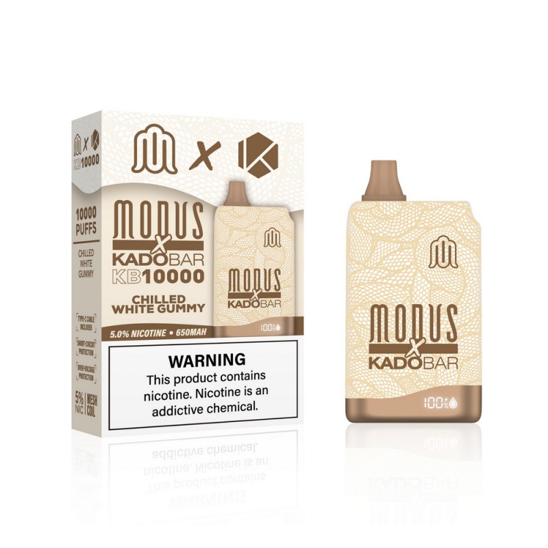 KADO BAR X MODUS KB10000 – Chilled White gummy
