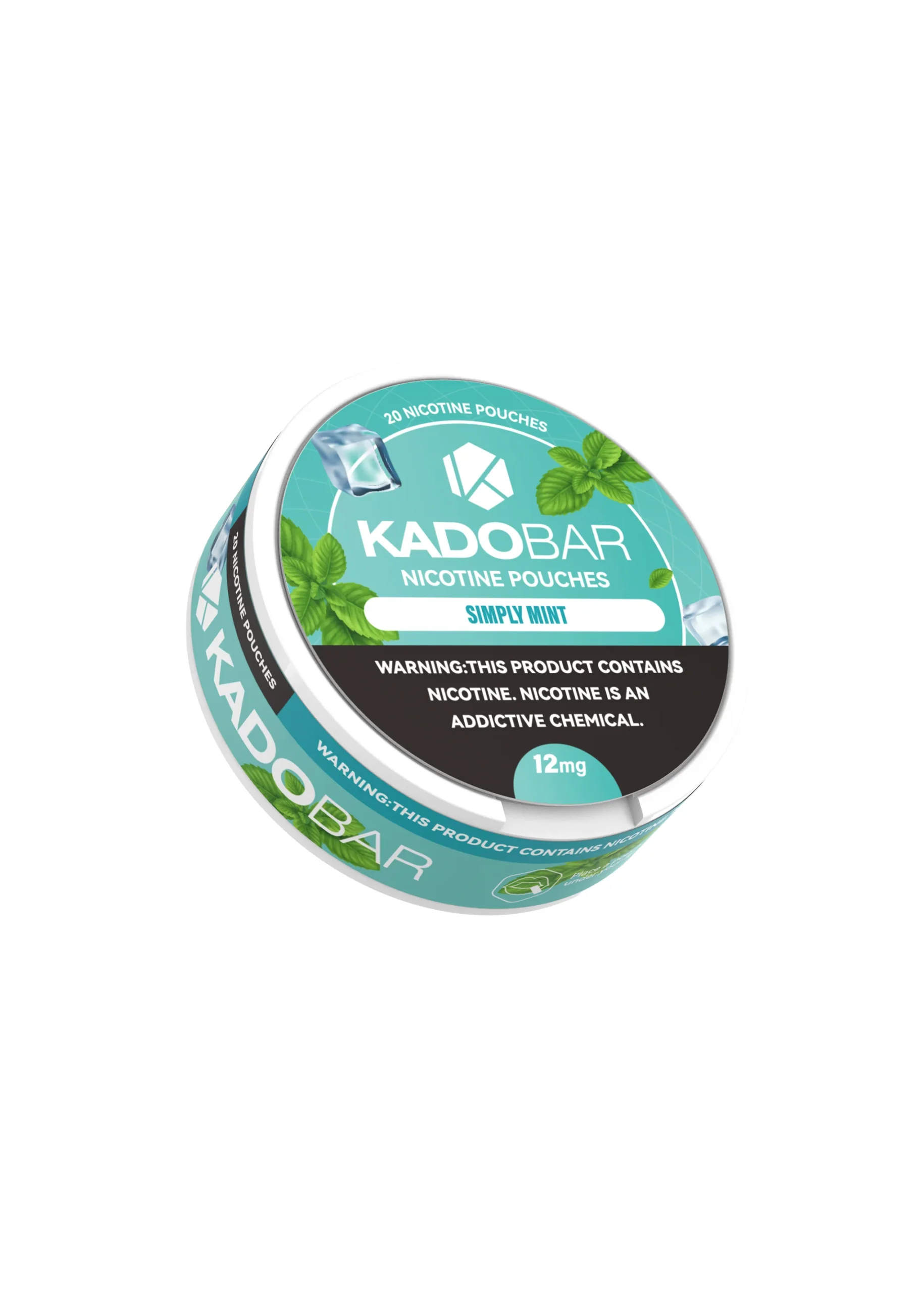 Experience a refreshing burst of mint with Simply Mint – Kado Bar Nicotine Lozenges.