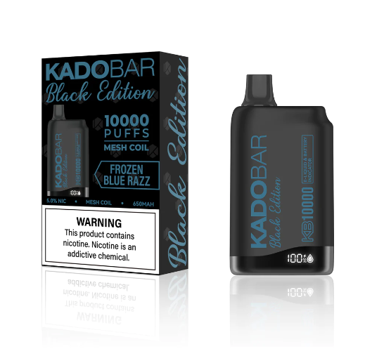 Frozen Blue Razz – Kado Bar Black Edition 10000 Puffs