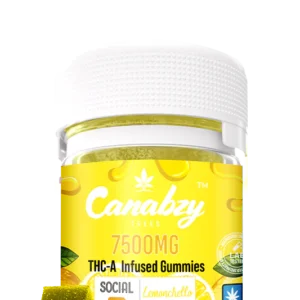 Canabzy THC-A Infused Gummies 7500mg – Lemonchello