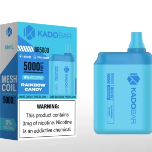 Rainbow Candy - 0% Nicotine - Kado Bar 5000 Disposable Vape