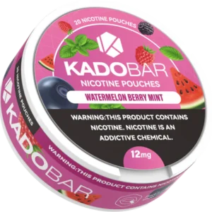 Watermelon Berry Mint – Kado Bar Nicotine Pouches - 12MG