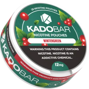 Wintergreen – Kado Bar Nicotine Pouches - 12MG