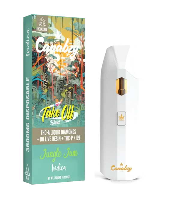 Canabzy THC-A 3500MG Liquid Diamonds – Jungle Jam (Indica)