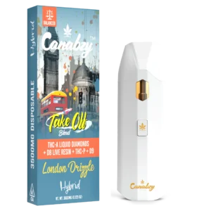 Canabzy THC-A 3500MG Liquid Diamonds – London Drizzle (Hybrid)