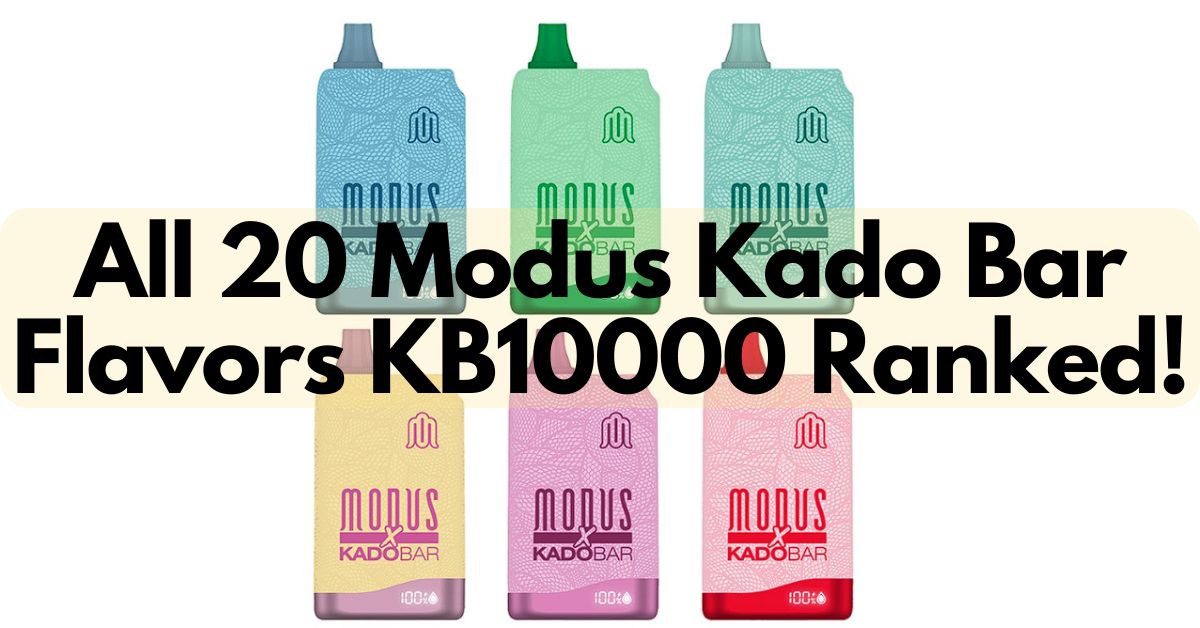 Modus Kado Bar Flavors