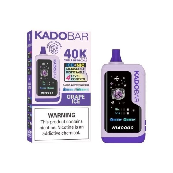 Kado Bar NI40K Grape Ice