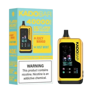 Kado Bar x Adjust Juicy Mango + Just Mint NI40K Disposable