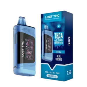 Lost THC THCA Live Concentrate Blue Zlushie