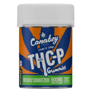 Freshly Squeezed Canabzy THC-P Gummies 500mg 20ct/jar