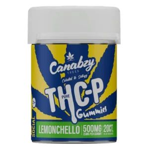 Lemonchello Canabzy THC-P Gummies 500mg 20ct/jar