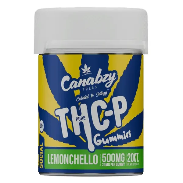 Lemonchello Canabzy THC-P Gummies 500mg 20ct/jar