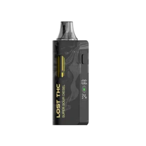 Lost THC V2 Super Sour Diesel – Black Edition (Satvia) 7.5 Gram THCA