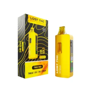 24k Gold Lost THC Gold Edition 7.5G Disposable Vape