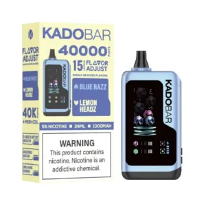 Kado Bar x Adjust Blue Razz + Lemon Headz
