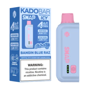 Bangin Blue Razz Kado Bar Snap