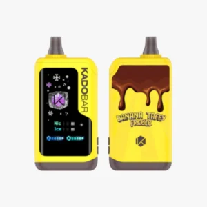 Banana Taffy Freeze Kado Bar NI40K Ice + Nic Control Vape