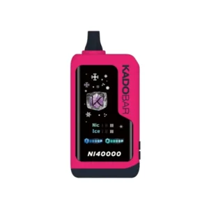 Cherry Hard Popz Kado Bar NI40K Ice + Nic Control Disposable Vape