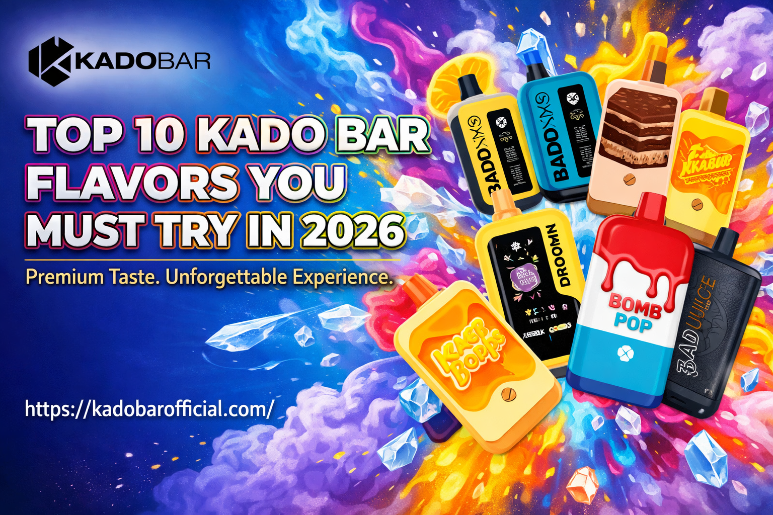 10 kado bar flavors