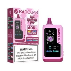 Iced Blackberry Pop Kado Bar NI40K Ice+ Nic Control