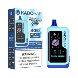 Blueberry Jam Kado Bar NI40K Ice+ Nic Control