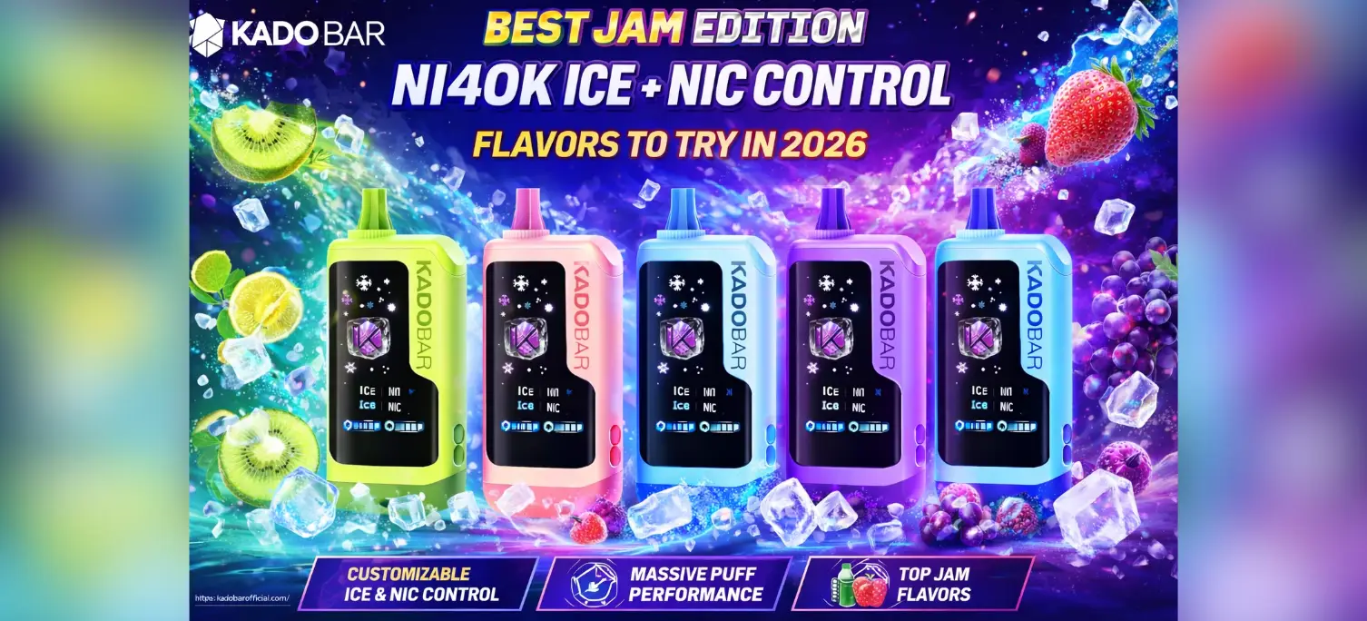 Jam Edition Kado Bar NI40K Ice + Nic Control