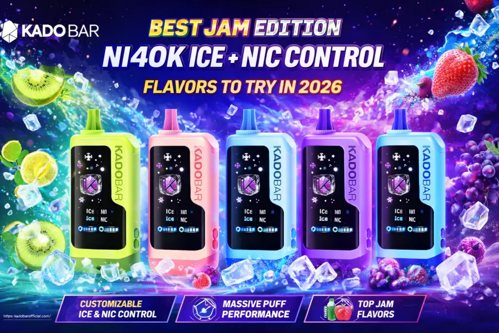 Jam Edition Kado Bar Ni40K Ice + Nic Control