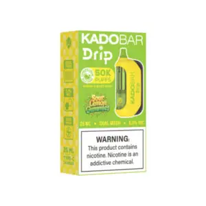Sour Lemon Gummies Kado Bar Drip 50K