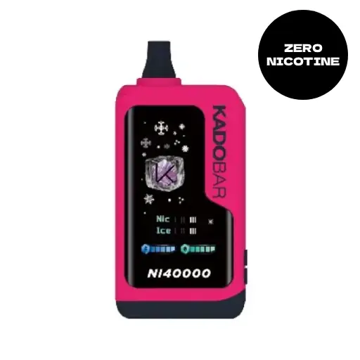 Cherry Hard Popz Kado Bar Ni40000 Zero Nicotine Disposable Vape 1 Cherry Hard Popz Kado Bar Ni40000 Zero Nic