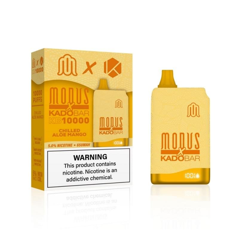 Chilled Aloe Mango Modus X Kado Bar Kb10000 Puffs Disposable Vape 1 Chilled Aloe Mango Modus X Kado Bar
